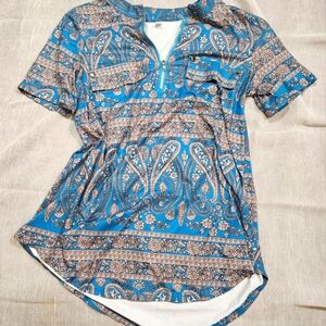 🖖 LuckyMore 🖖 Boho Flowy Top